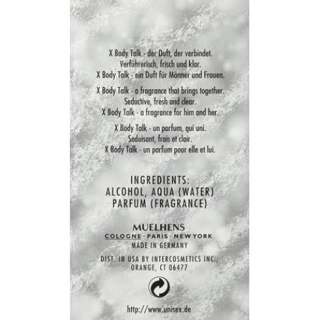 Body Talk Unisex EDT Spray 50ml