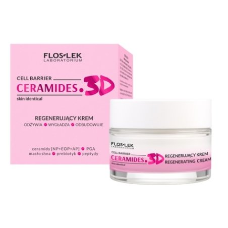 Floslek Ceramides 3d Regenerating Face Cream 50ml