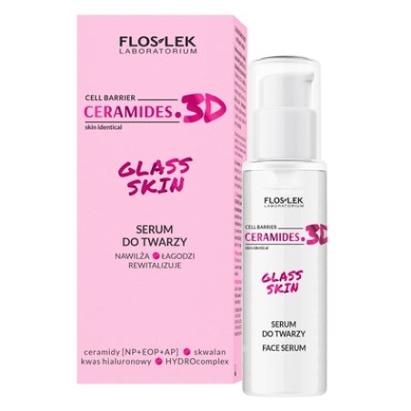 Floslek Ceramides 3d Glass Skin Serum For Face 30ml