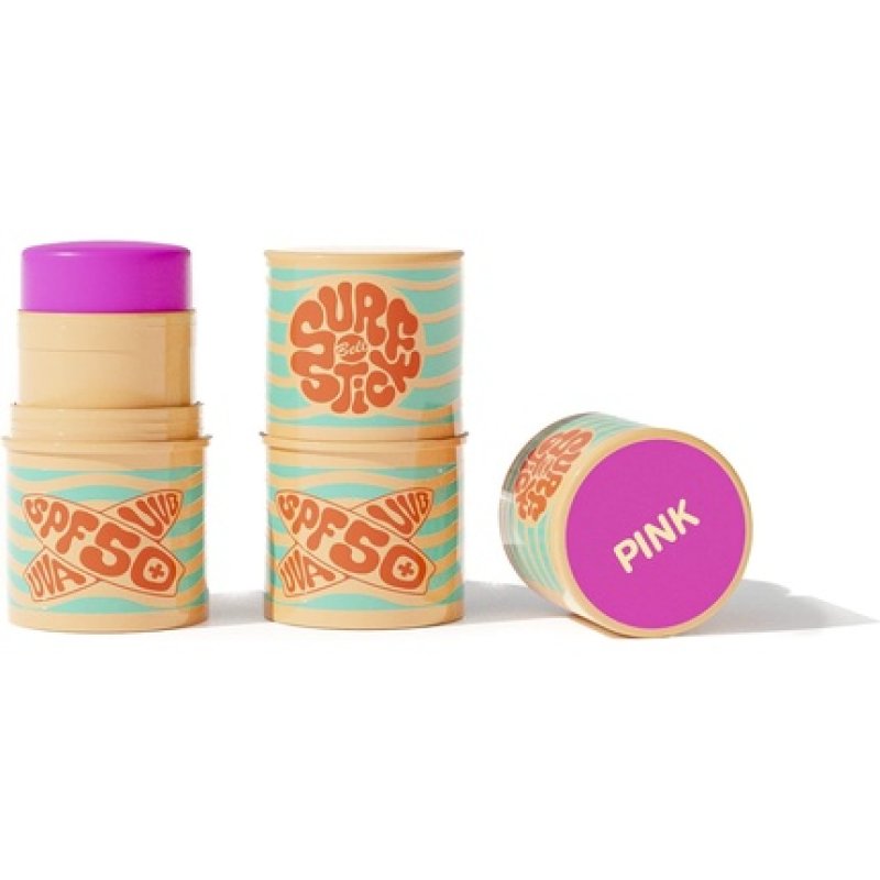 Surf Stick Bell SPF 50 Natural Mineral Vegan Sun Protection Sun Screen Pink