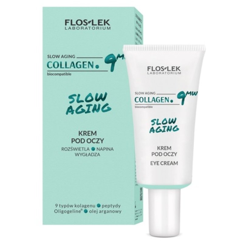 Floslek Collagen 9mw Slow Aging Eye Cream 30ml