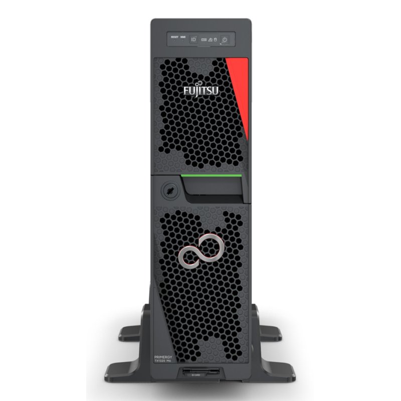 Fujitsu PRIMERGY TX1320 M6 serveur Ultra Micro Tower Intel Xeon E E-2456 3,3 GHz 32 Go DDR5-SDRAM 500 W