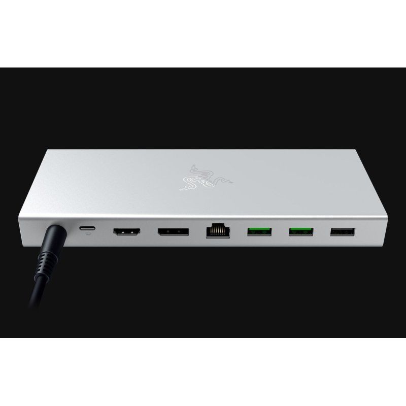 Razer USB 4 Dock USB Type-C 10000 Mbit/s Silver