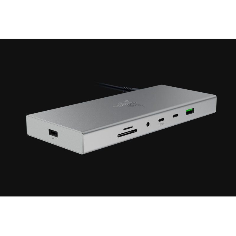 Razer USB 4 Dock USB Type-C 10000 Mbit/s Silver