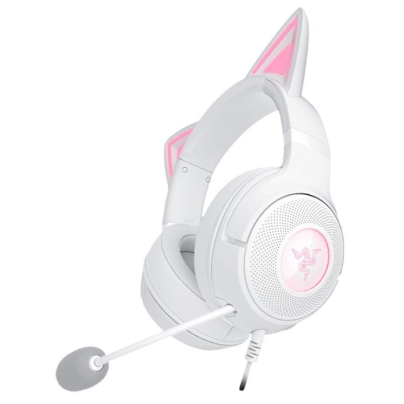 Razer Kraken Kitty V2 Casque Avec fil Arceau Gaming USB Type-A Blanc