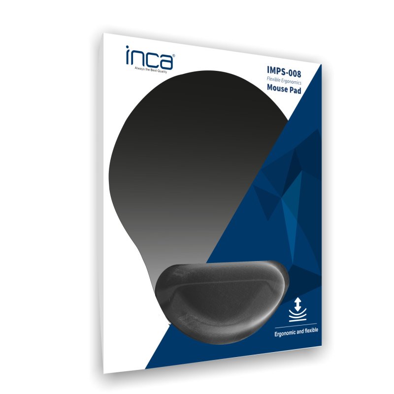 Inca IMPS-008 tapis de souris Noir