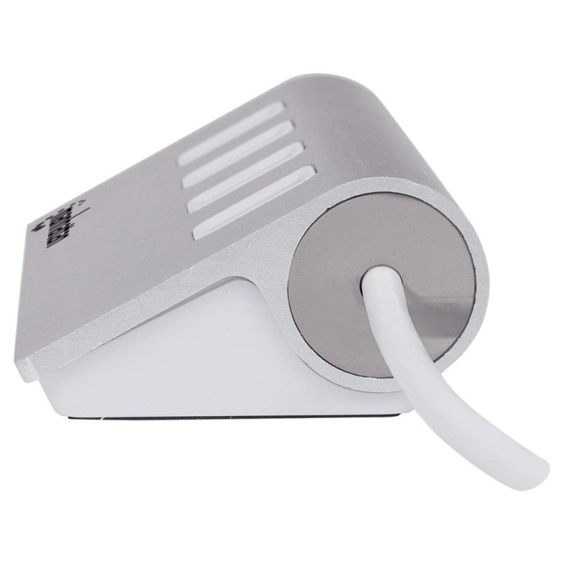 Manhattan 163767 hub & concentrateur USB 3.2 Gen 1 (3.1 Gen 1) Type-A 5000 Mbit/s Aluminium, Blanc