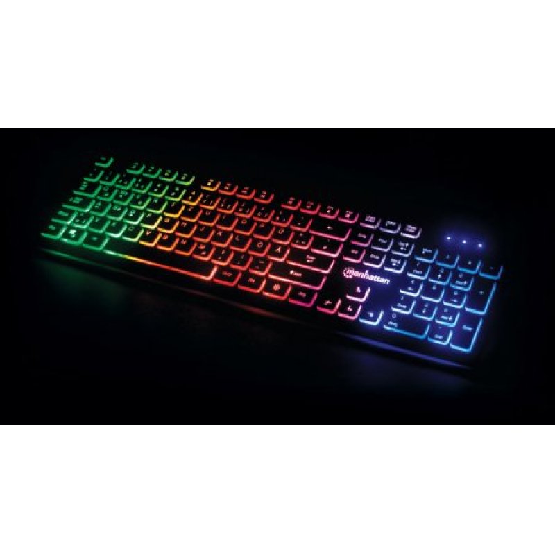 Manhattan 179485 clavier Gaming USB Noir