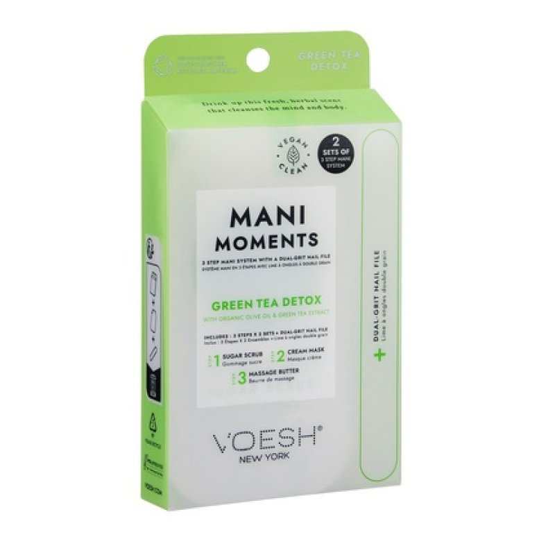 Mani Moments Green Tea Detox Manicure Set