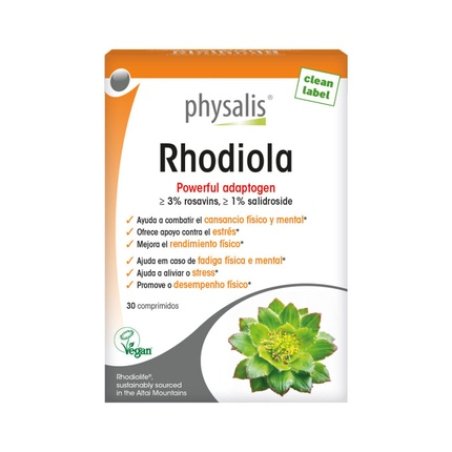 Physalis Rhodiola Rosea 30 Tablets - Herbal Supplement