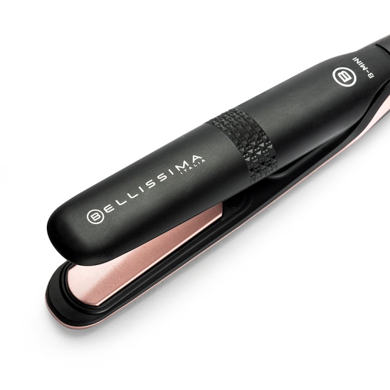 Bellissima Mini Hair Straightener for Travel and On-the-Go, Smooth Hair Anytime, Anywhere, Compact and Lightweight,