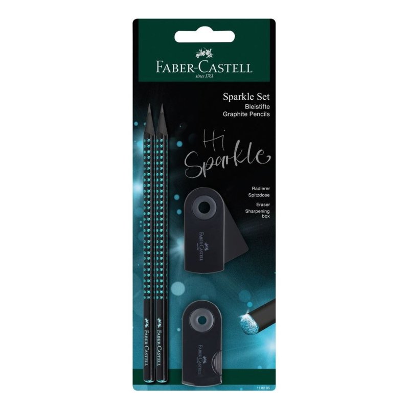 Faber-Castell 118295 crayon graphite B 2 pièce(s)
