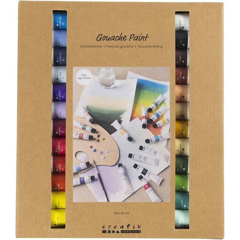 Creativ Company 35630 peinture pour loisir Gouache 24 pièce(s)
