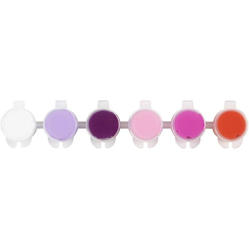 Plus Color Craft Paint - purple/pink harmony - 6x5 ml (39772)