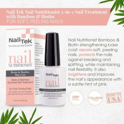 Nail Tek Nail Nutritionist 5 in 1 Treatment Biotin & Bamboo Enriched