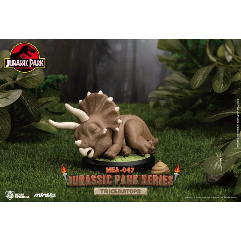 JURASSIC PARK - Set 6 Figurine Mini Egg Attack 10cm