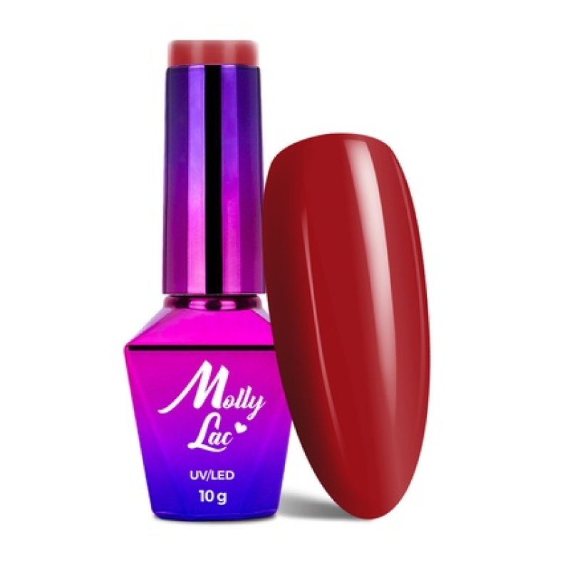 Mollylac Hearts & Kisses Ruby Ring Hybrid Nail Polish No 196 10g