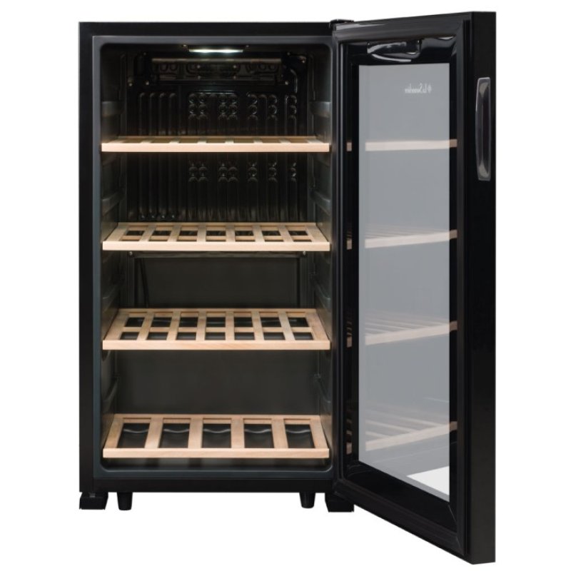La Sommelière LS52BLACK wine cooler Compressor wine cooler Freestanding Black 52 bottle(s)