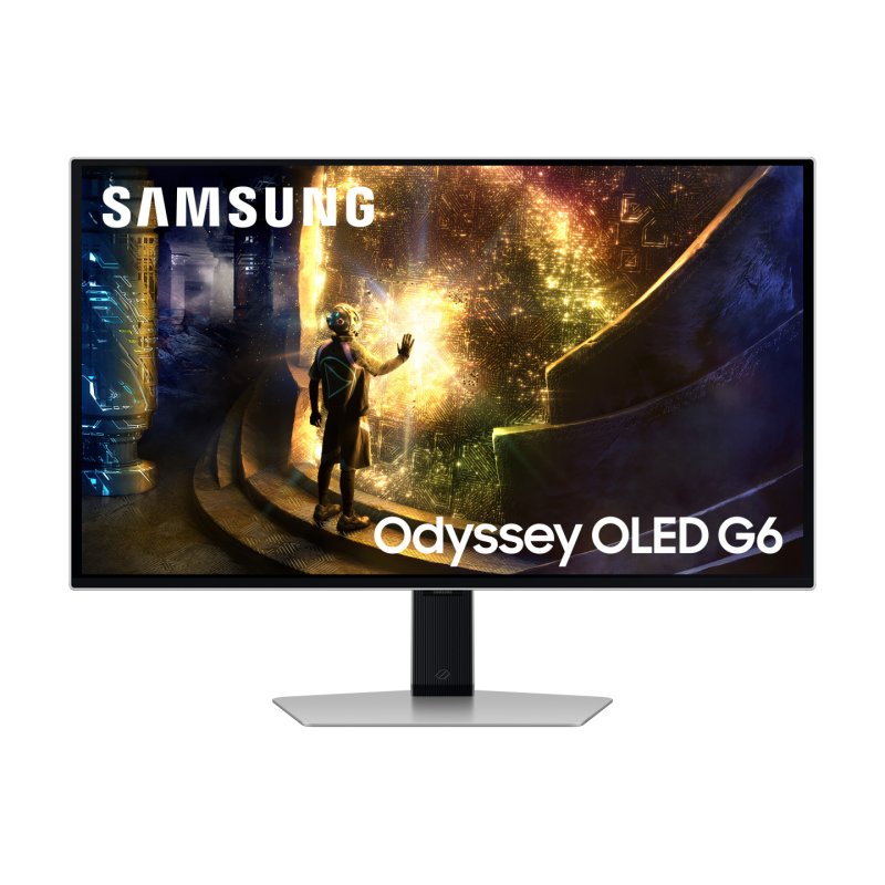 Samsung G61SD écran plat de PC 68,6 cm (27") 2560 x 1440 pixels Quad HD OLED Argent