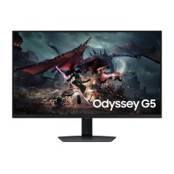 Ecran 32'' Samsung Gaming Odyssey G5 Noir WQHD 2560x1440 IPS 1ms 350cd/m 180Hz