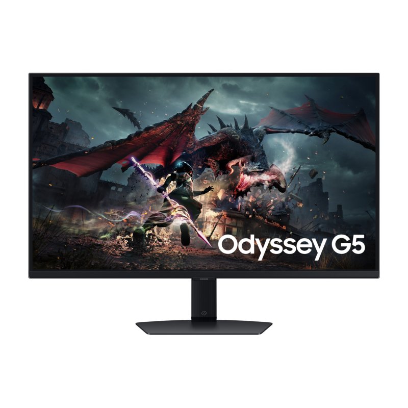 Ecran 32'' Samsung Gaming Odyssey G5 Noir WQHD 2560x1440 IPS 1ms 350cd/m 180Hz