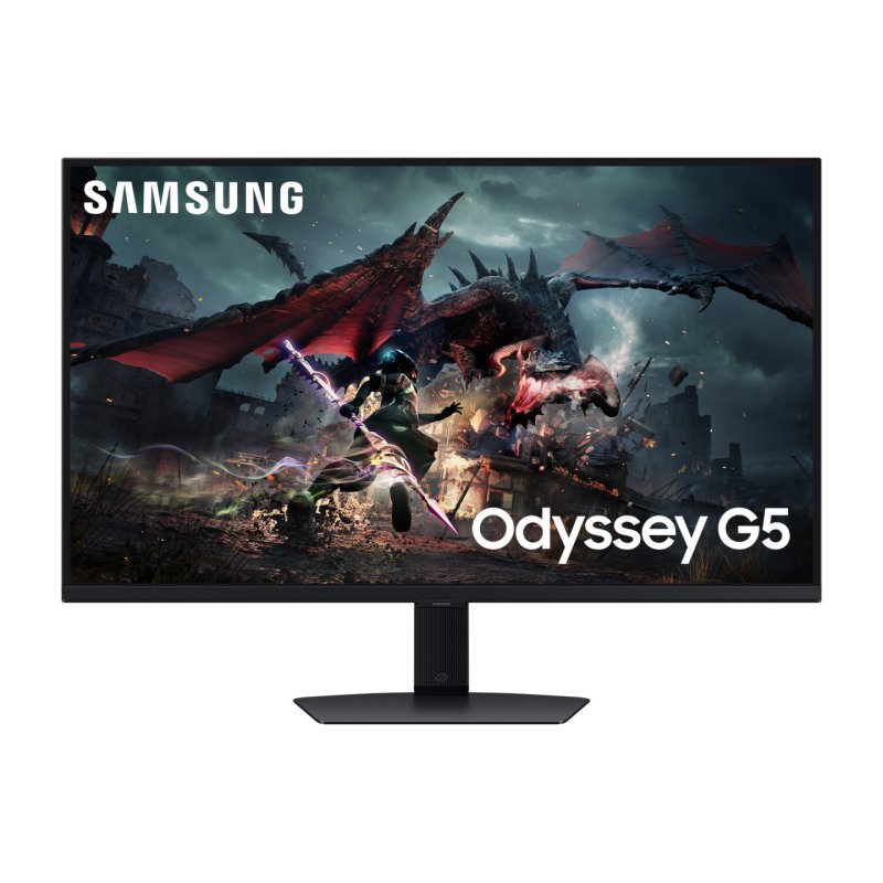 Ecran 32'' Samsung Gaming Odyssey G5 Noir WQHD 2560x1440 IPS 1ms 350cd/m 180Hz