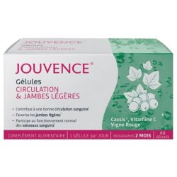Jouvence Circulation and Light Legs Dietary Supplement 60 Capsules