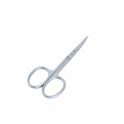 Classica Traditional Carbon Steel Nickel Plated Curved Cuticle Scissors