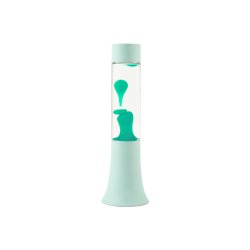 iTotal - Flared Lava Lamp - Pastel Green - 37 cm