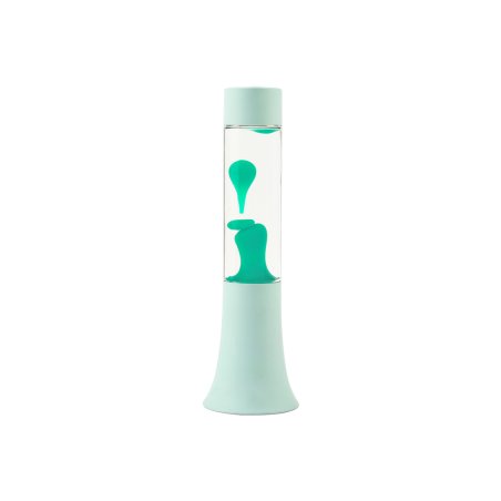 iTotal - Flared Lava Lamp - Pastel Green - 37 cm