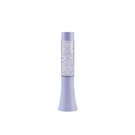iTotal - Flared Glitter Lamp - Pastel Purple - 33.5 cm