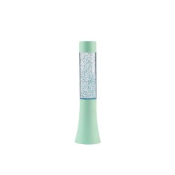 iTotal - Flared Glitter Lamp - Pastel Green - 33.5 cm