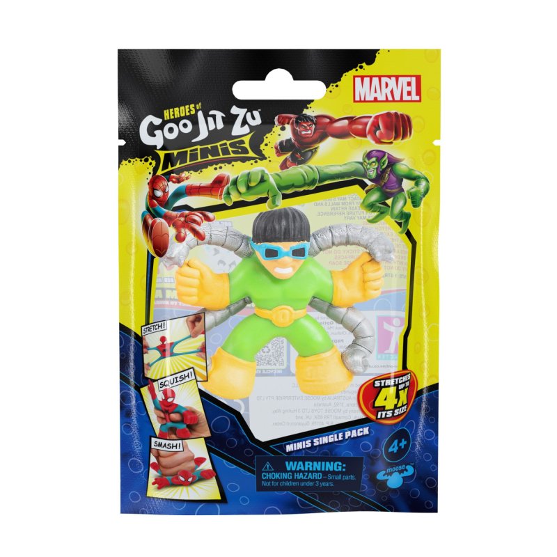 Goo Jit Zu Marvel Minis In CDU Figurine extensible