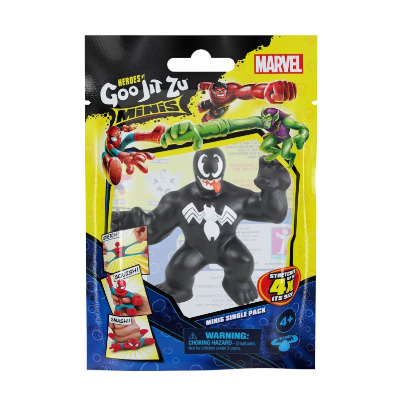 Goo Jit Zu Marvel Minis In CDU Figurine extensible