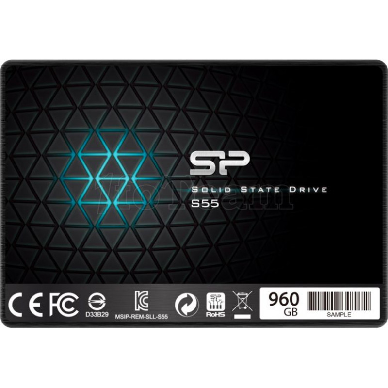 Disque Dur SSD Silicon Power compatible S55 1To (960Go) S-ATA