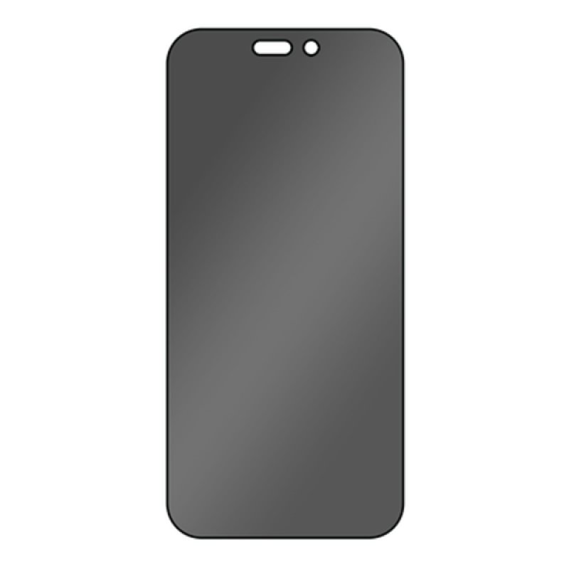 iPhone 15 - Privacy Screenprotector Tempered Glass