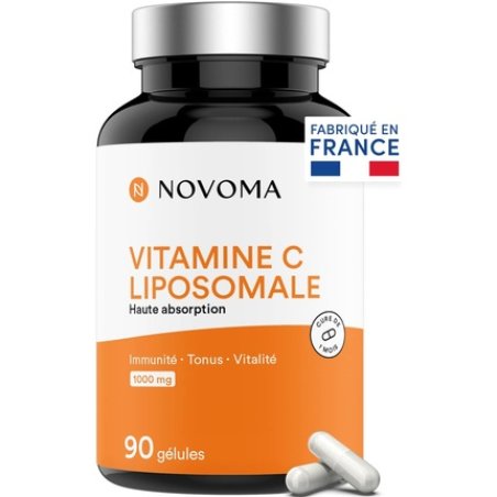 Novoma Liposomal Vitamin C 1000mg Maximum Assimilation 90 Vegetable Capsules