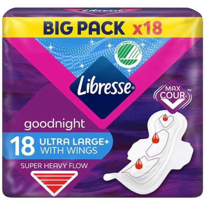 Libresse Ultra Night Wing Mvb Bigpack - Feminine Hygiene Product