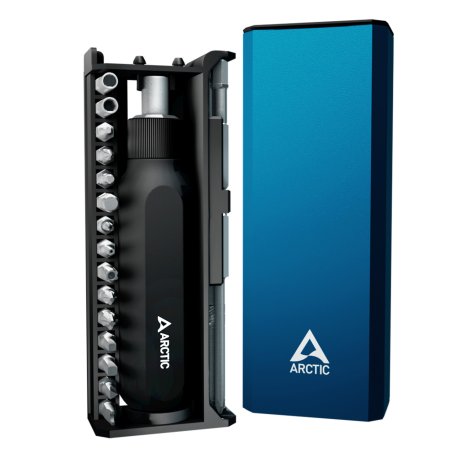 Assortiment de tournevis Arctic Ratchet 24 embouts (Bleu)
