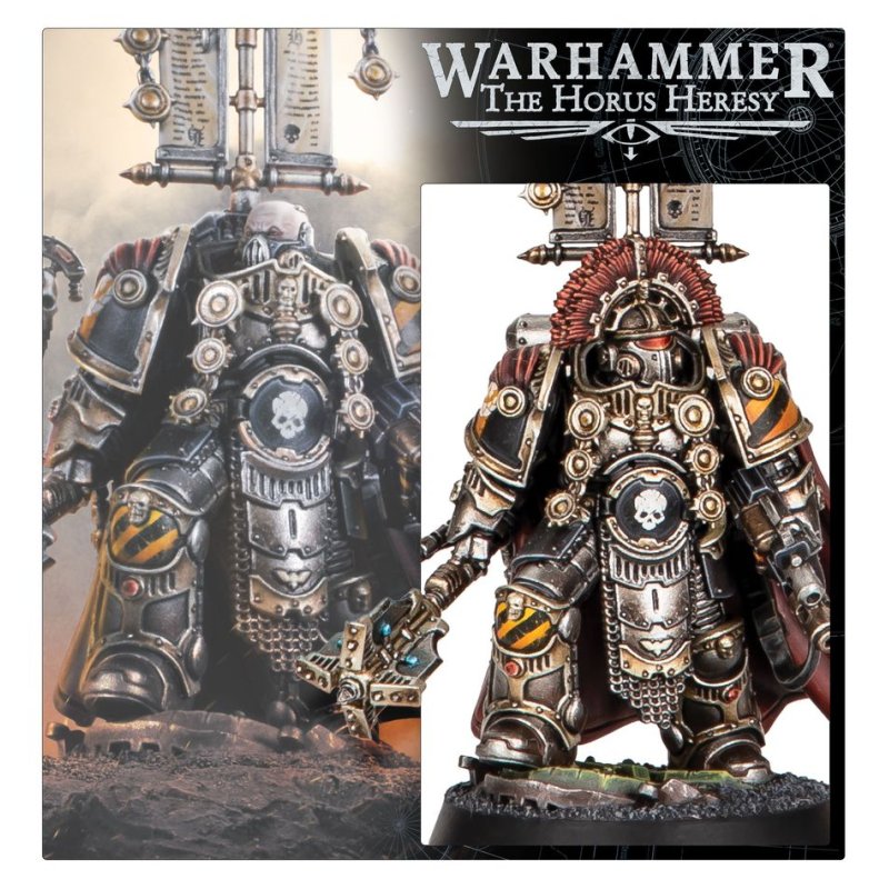 Warhammer 30k - Legiones Astartes : Centurion With Power Mace