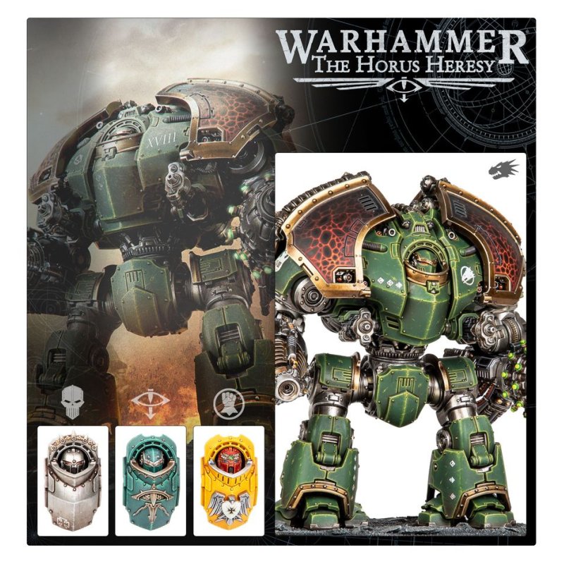 Warhammer 30k - Legiones Astartes : Saturnine Dreadnought Ophion
