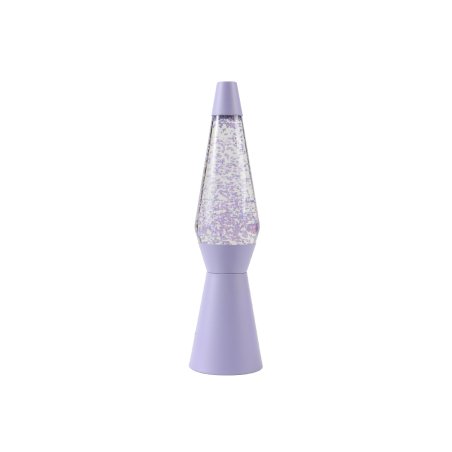 iTotal - Spaceship Glitter Lamp - Pastel Purple - 40 cm