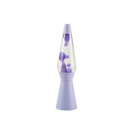 iTotal - Spaceship Lava Lamp - Pastel Purple - 40 cm