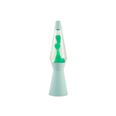 iTotal - Spaceship Lava Lamp - Pastel Green - 40 cm