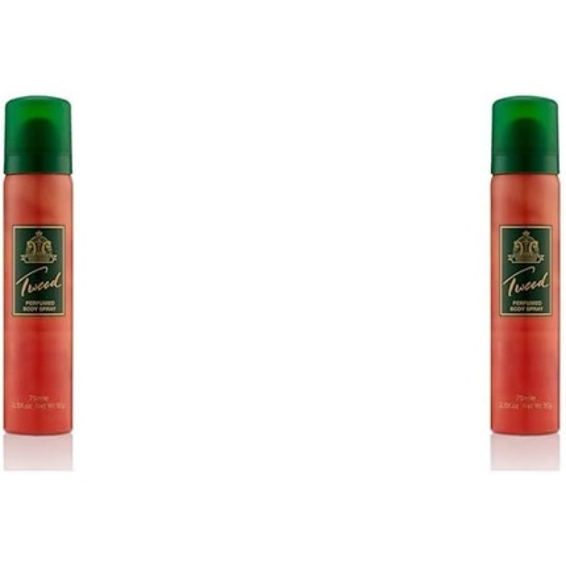 Taylor of London Tweed Fragrance for Women 75ml Body Spray - Pack of 2