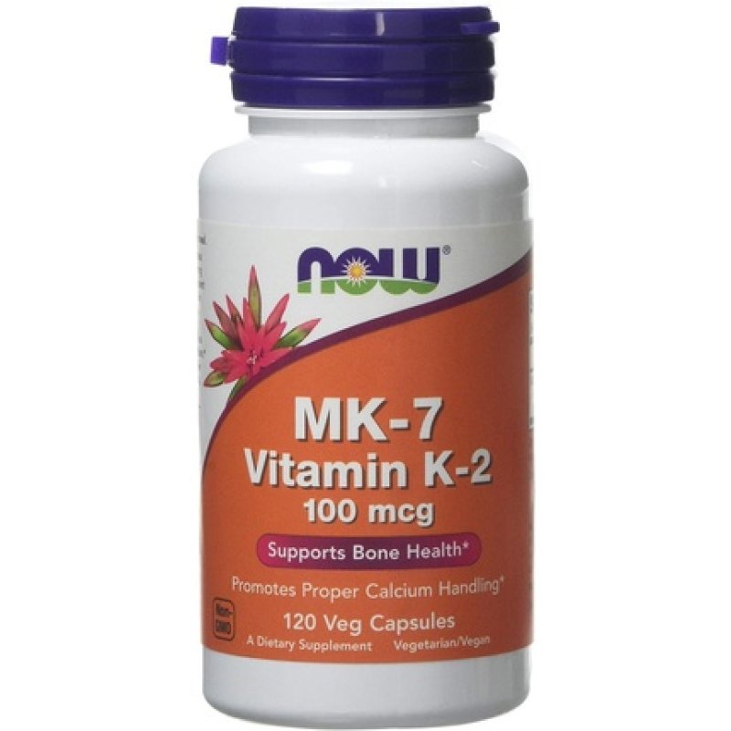 100mcg MK-7 Vitamin K-2 120 Veg Capsules
