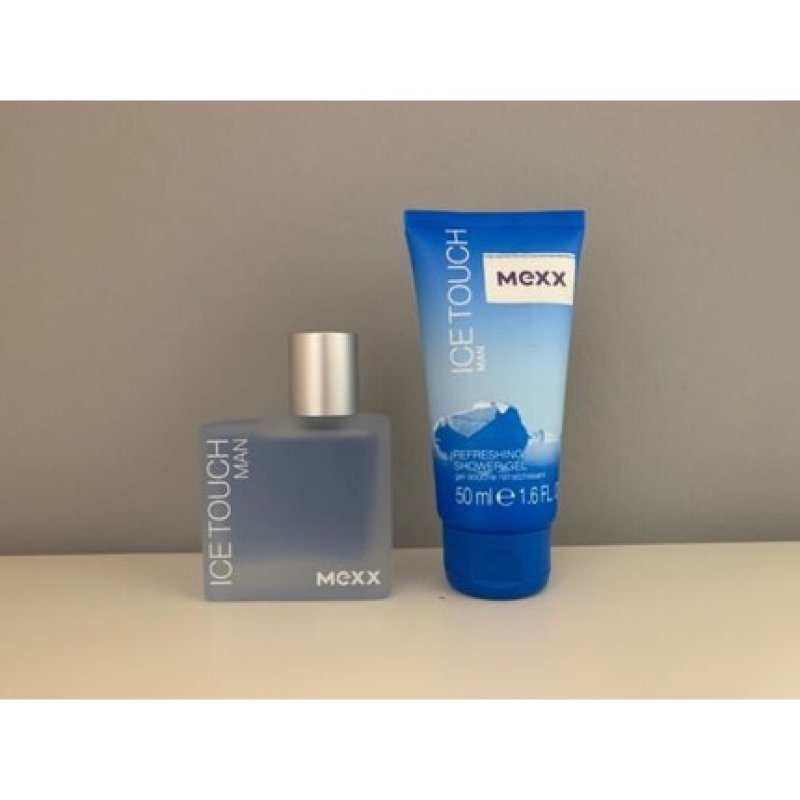 Mexx Ice Touch Man Gift Set 30ml Eau de Toilette EDT 50ml Shower Gel for Him