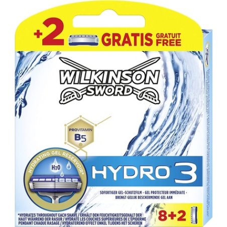 Wilkinson Sword Hydro 3 Men's Razor Blades 10 Blades - Pack of 8 2