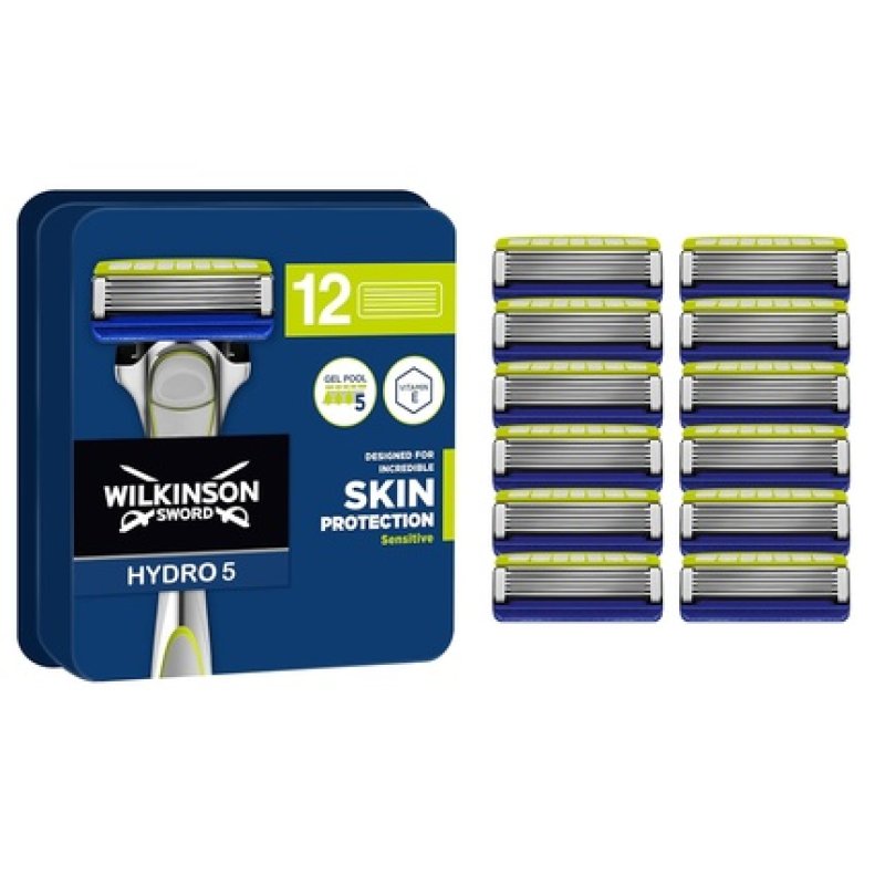 Wilkinson Sword Hydro 5 Razor Blades for Men with Moisturizing Gel