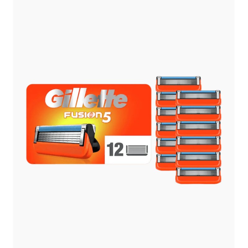 Gillette Fusion5 Blade Refills razor blades 12 pc(s) Stainless steel Men